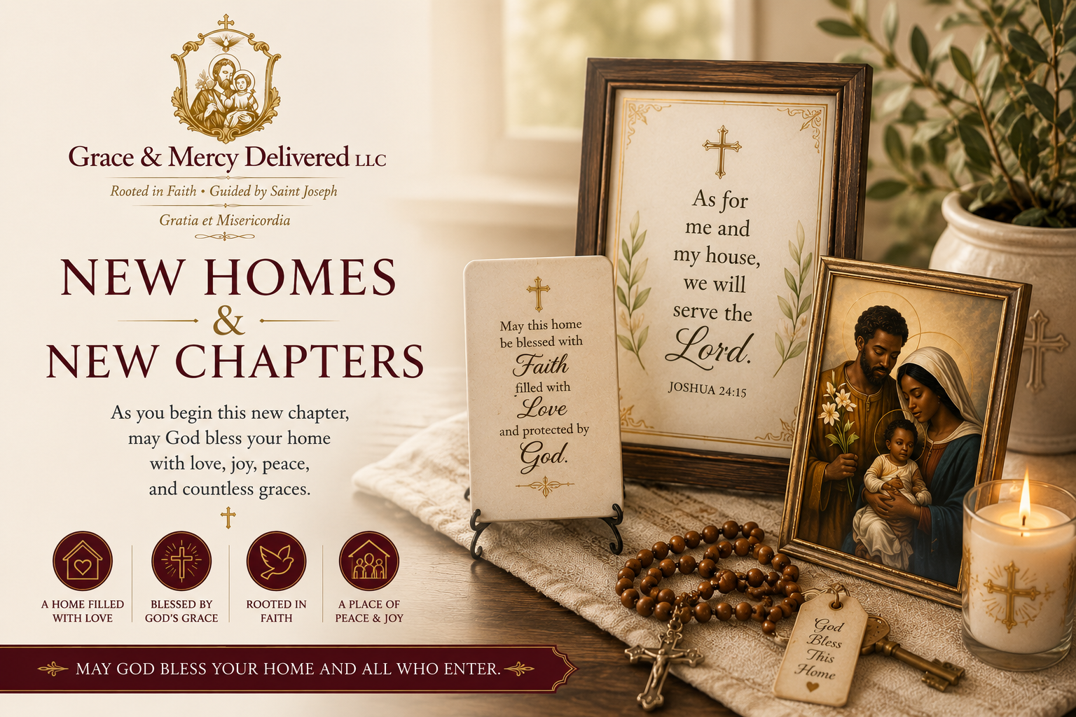 Catholic Home Blessing Gift