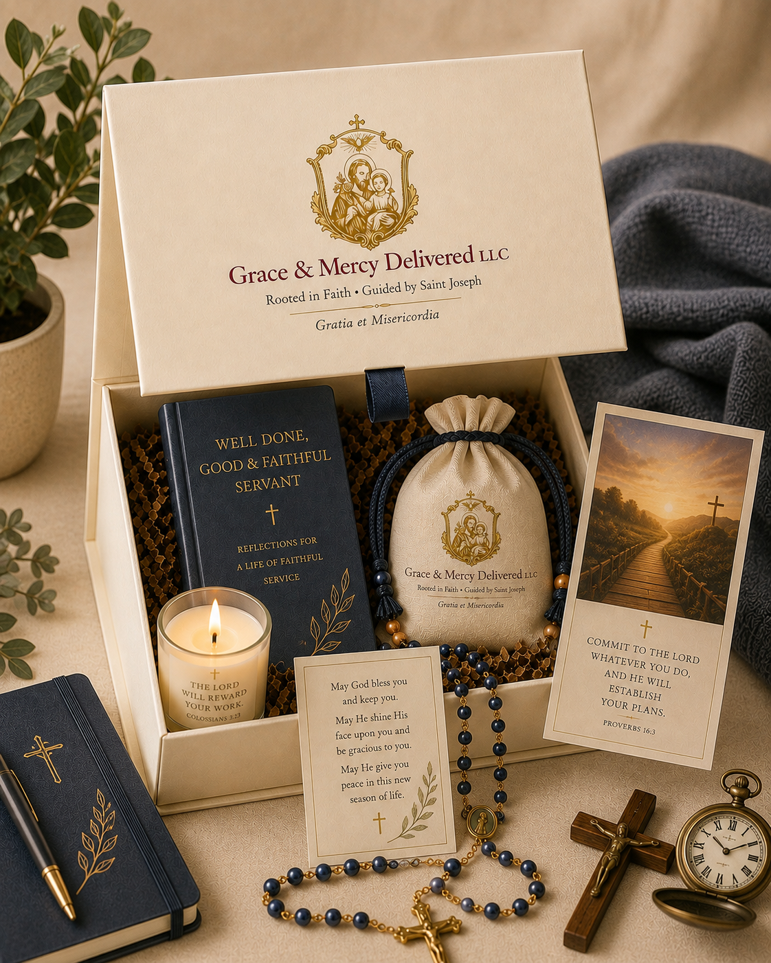 Faithful Service & Retirement Gift Box