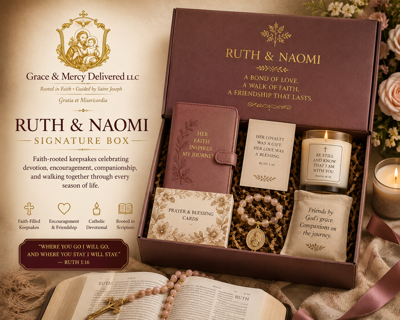 Ruth & Naomi — Companion Through Every Season Gift Box