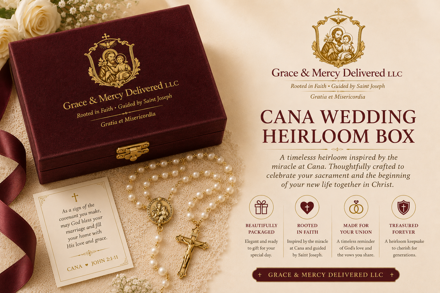 Cana — Marriage & Covenant Gift Box