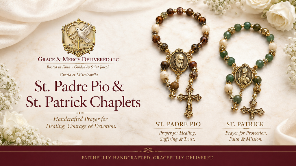 St. Padre Pio & St. Patrick Chaplets