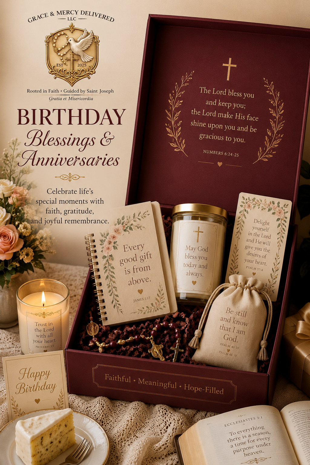 Birthday & Anniversary Blessing Gift Box