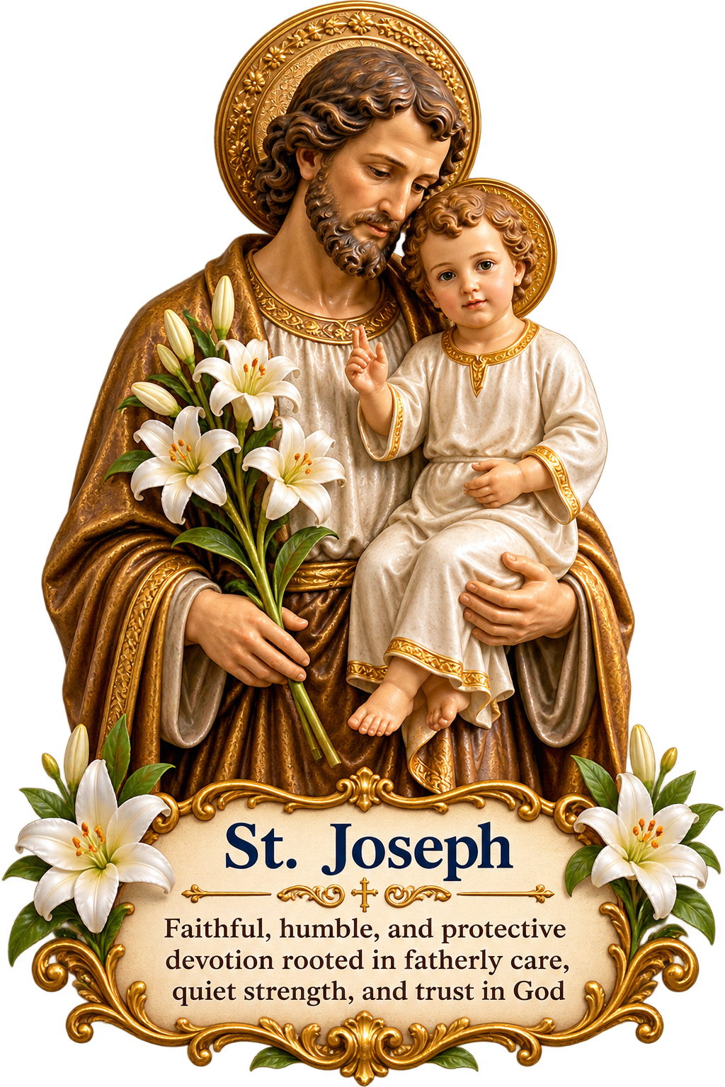 St. Michael & St. Joseph Devotion Box