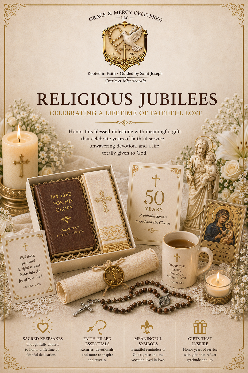 Religious Jubilee Gift Box