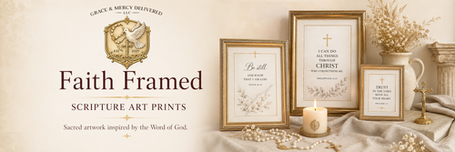 Catholic Scripture Art Print
