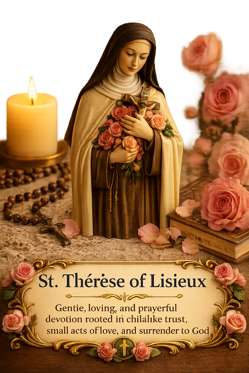 Two Little Flower Saints Devotion Box