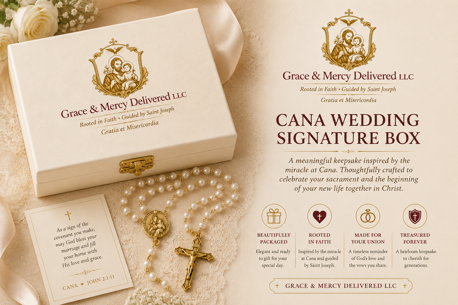 Cana — Marriage & Covenant Gift Box