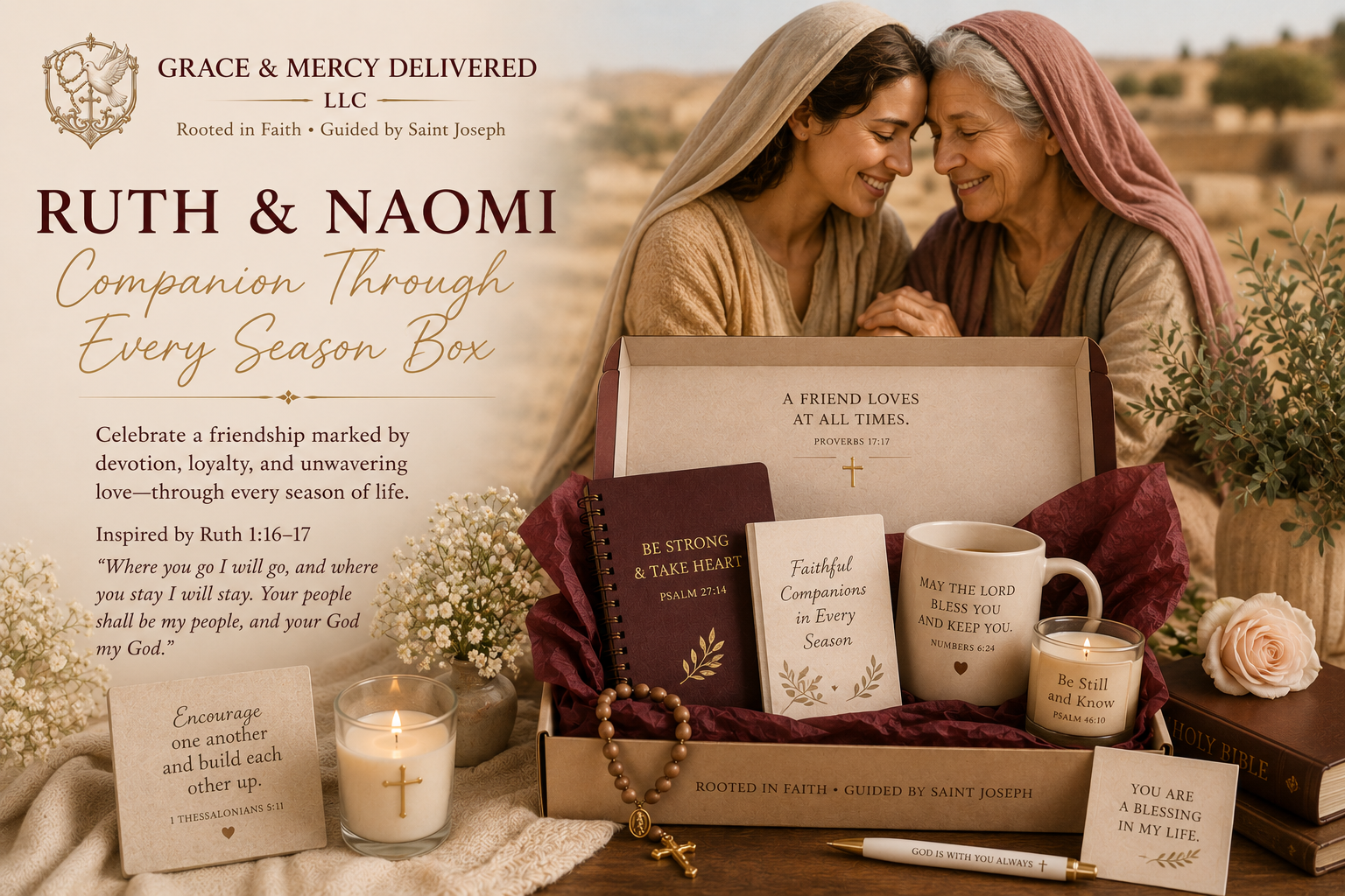Ruth & Naomi — Companion Through Every Season Gift Box