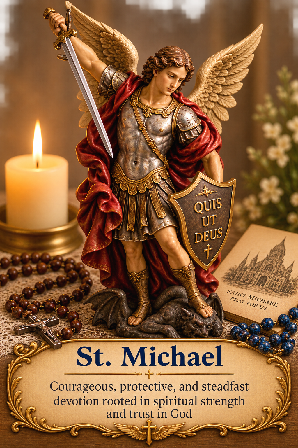St. Michael & St. Joseph Devotion Box