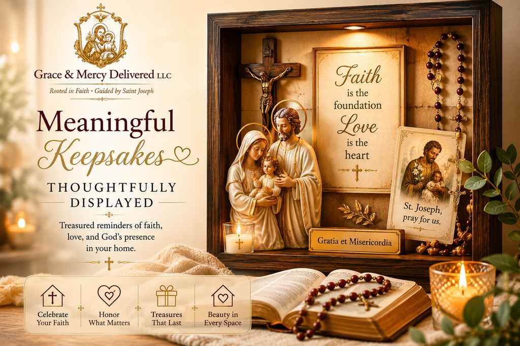 Custom Heirloom Keepsake Shadow Box