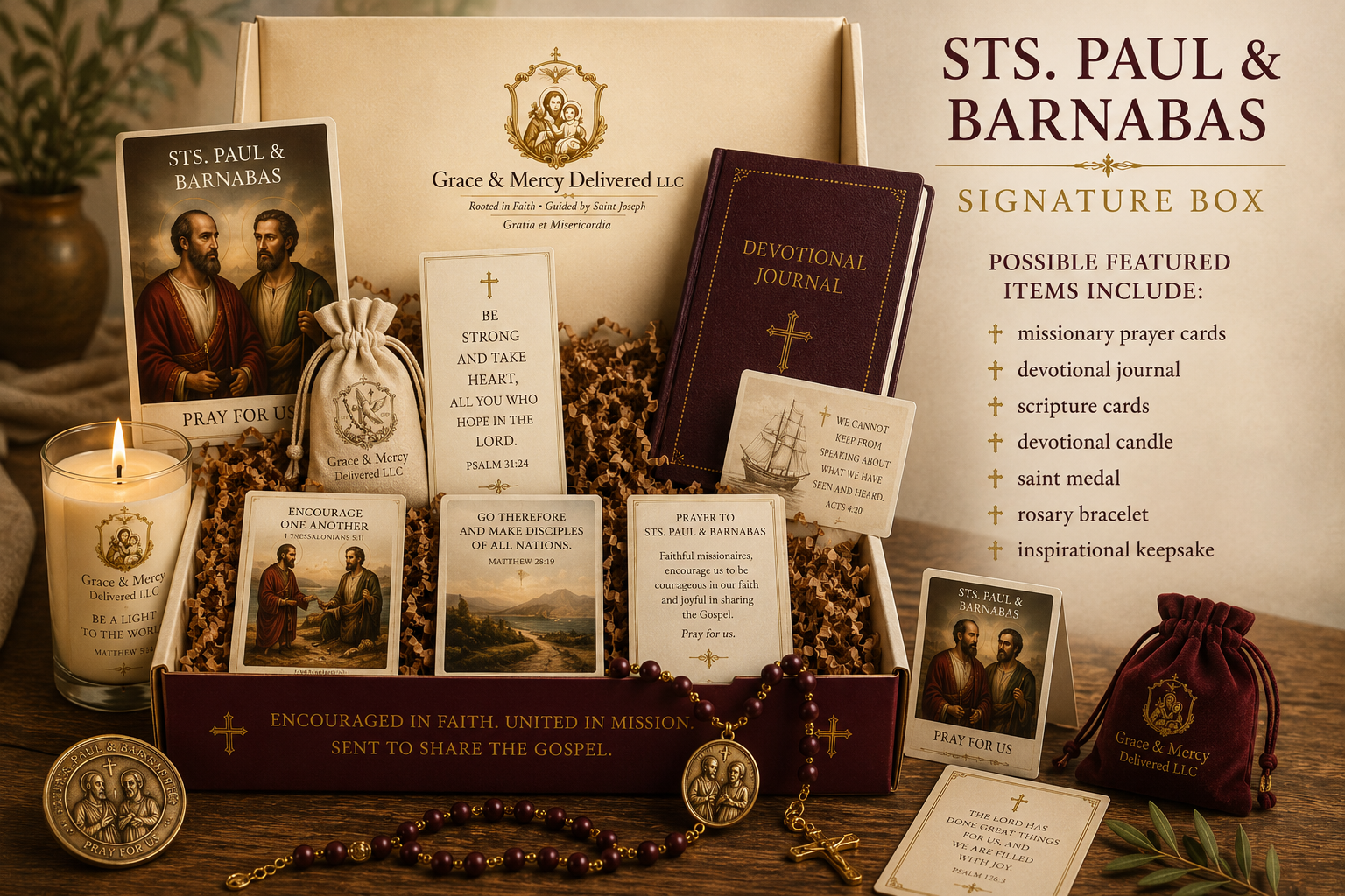 St. Paul & St. Barnabas Devotion & Friendship Box