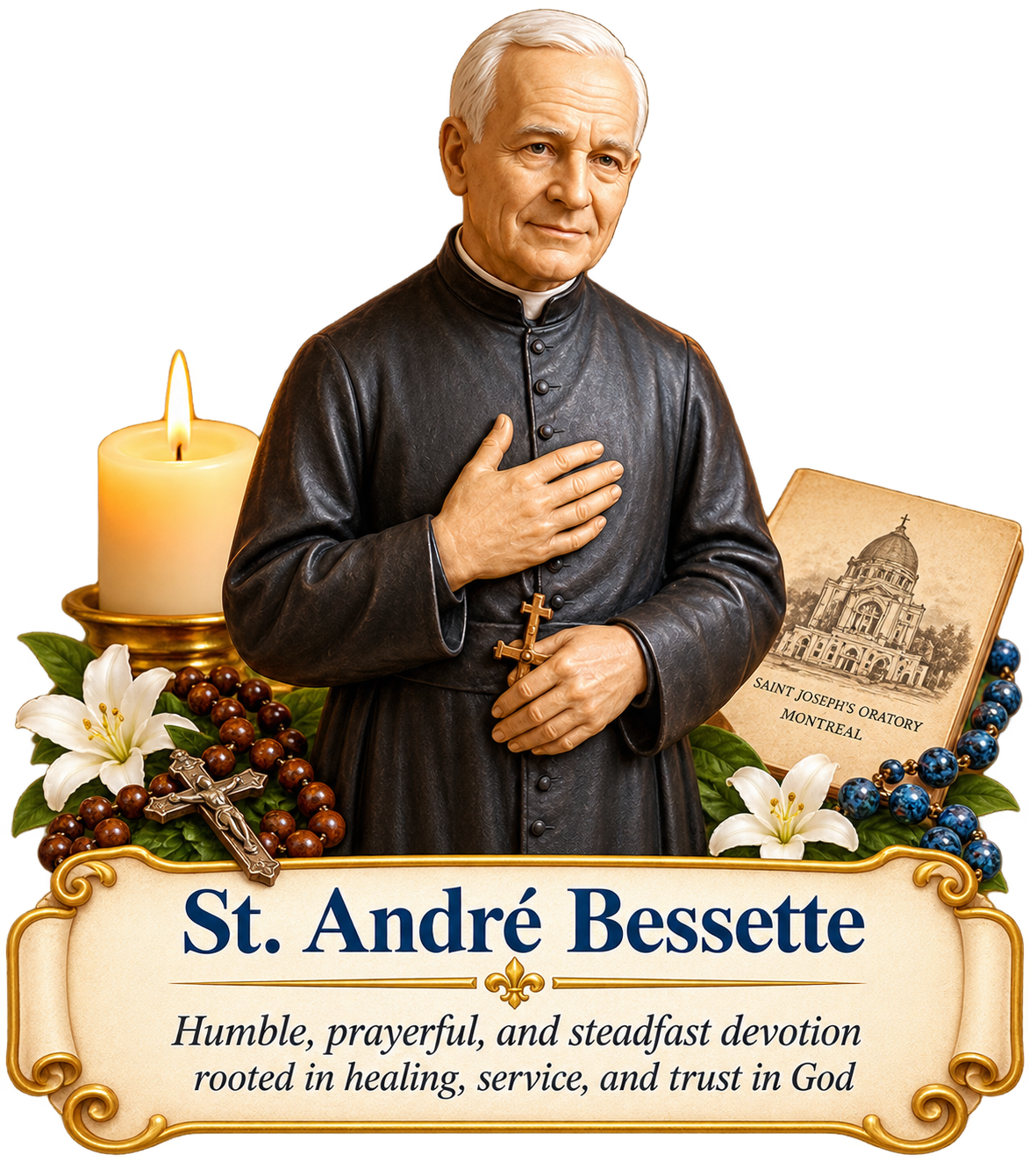 St. Joseph & St. André Bessette Devotion Box