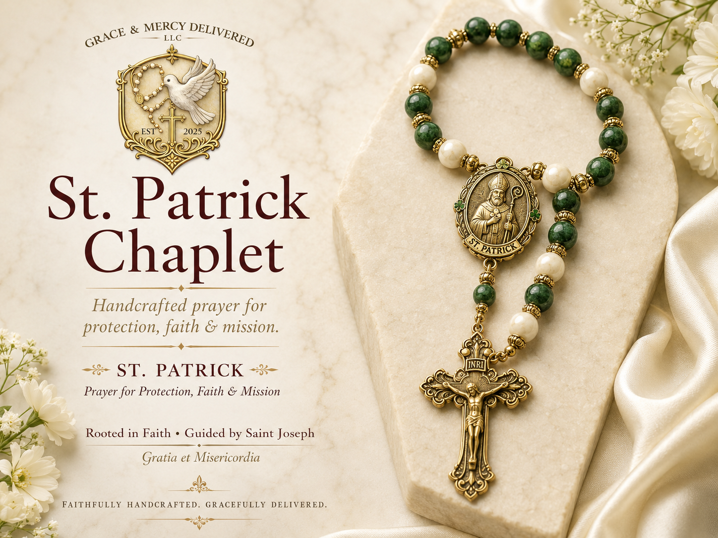 St. Padre Pio & St. Patrick Chaplets