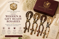 Wooden & Gift-Ready Handcrafted Rosary
