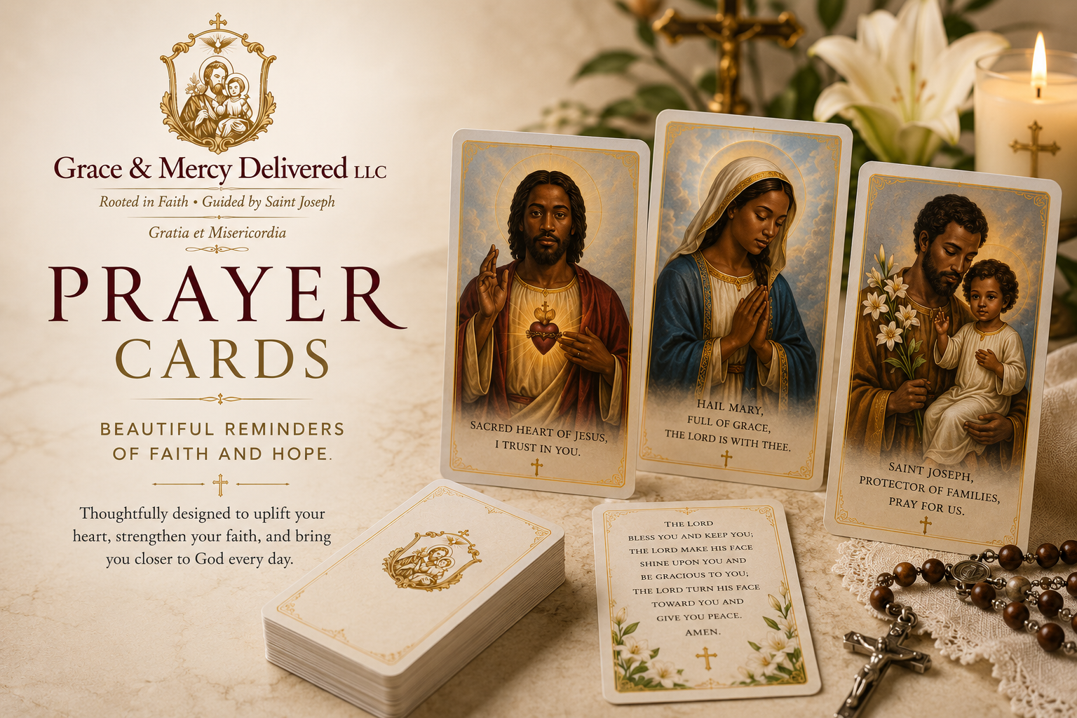 Prayer Cards & Devotional Art