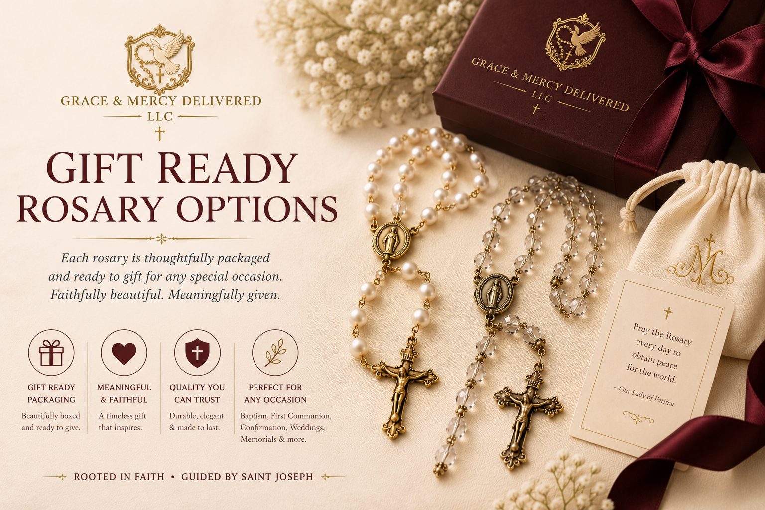 Classic & Keepsake Handcrafted Rosary