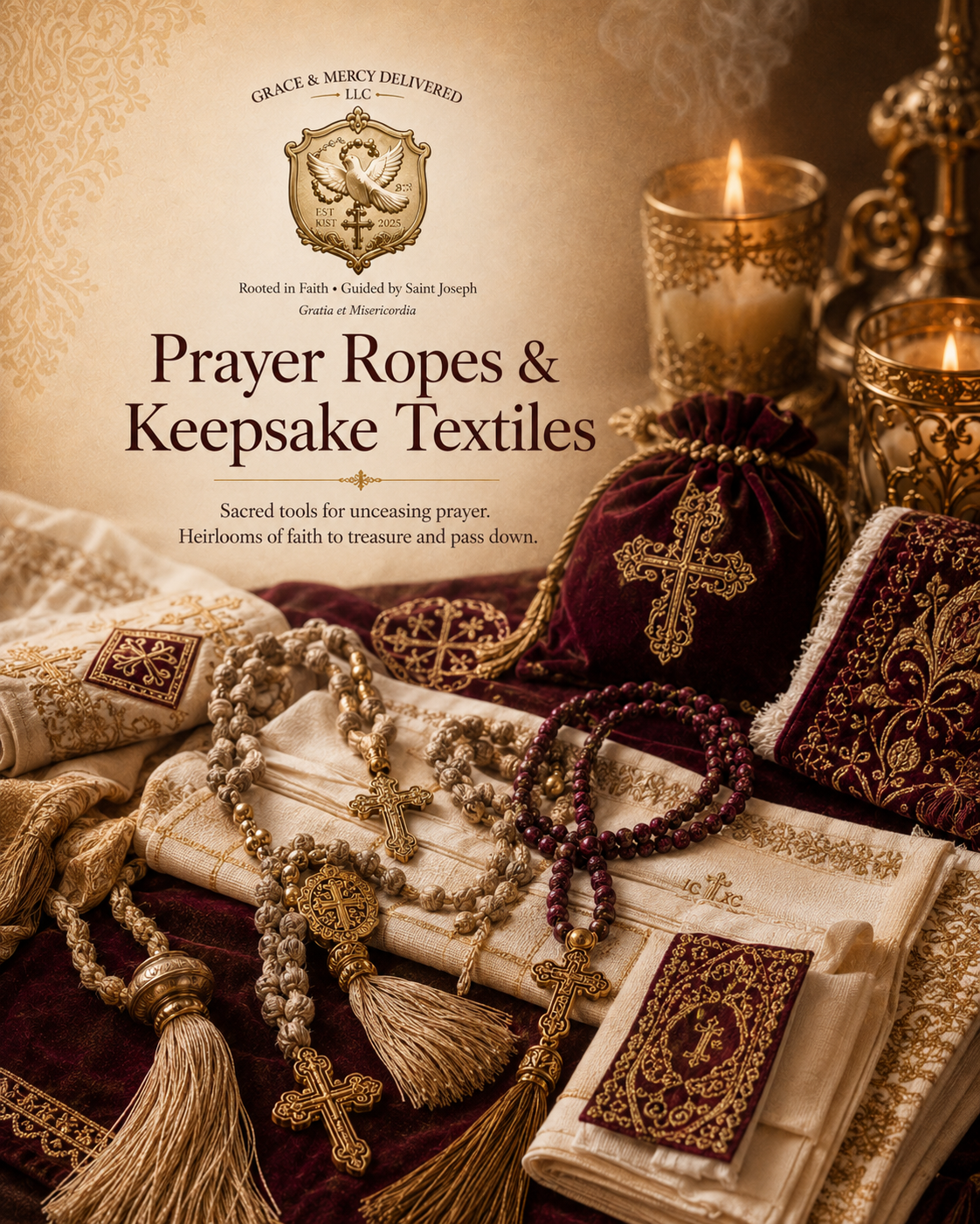 Eastern Catholic Prayer Ropes & Devotional Keepsakes