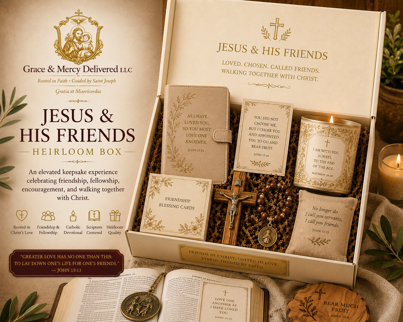 Jesus & His Friends — Walking Together in Faith Gift Box